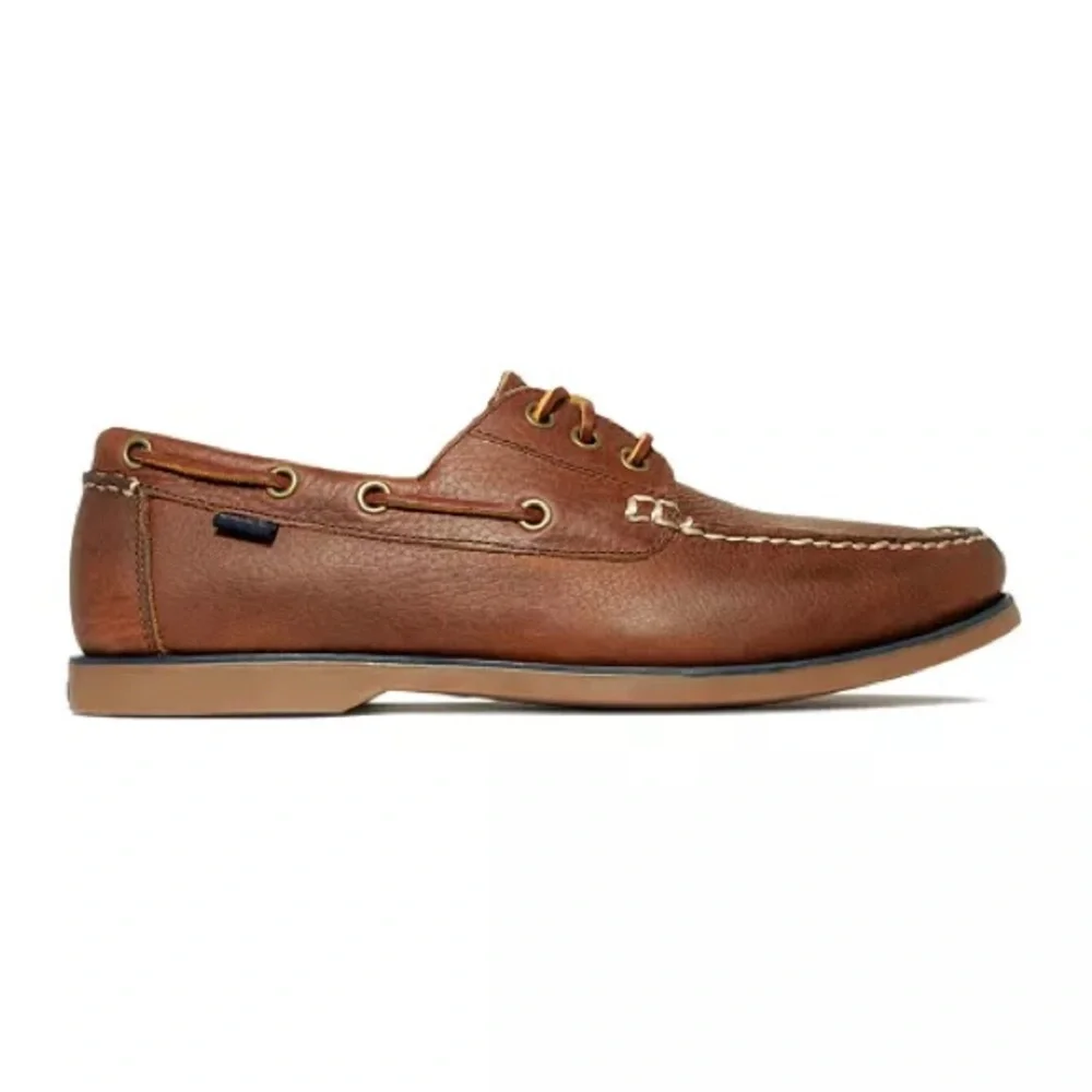 NWOB Polo Ralph Lauren Bienne Tumbled Leather Boat Shoes